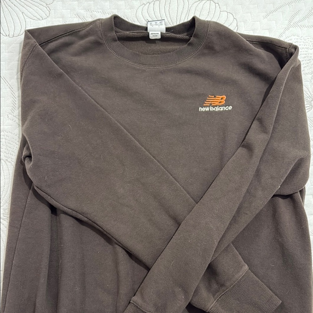 New Balance Chocolate Crewneck Sweatshirt
